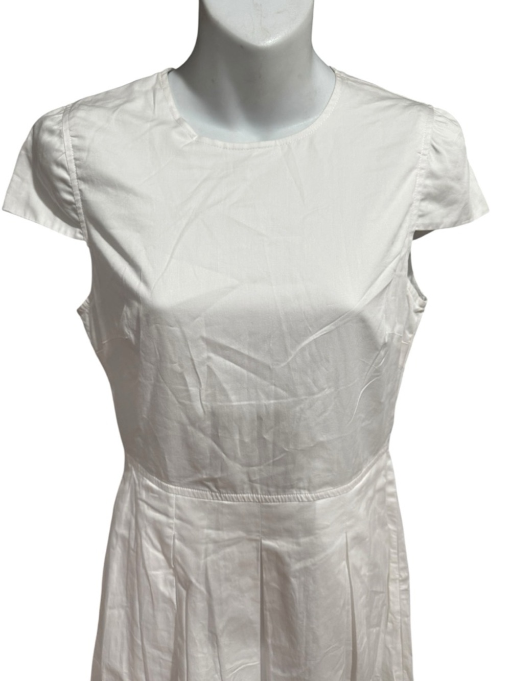 Anthropologie Sunday in Brooklyn White Midi Pleated Dress - Picture 6 of 14